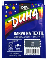 Duha barva na textil 15g šedá foto